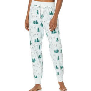 PJ SALVAGE S Blue Drawstring Lounge Just Chill Jogger Pajama Pant Bottom NWT B66